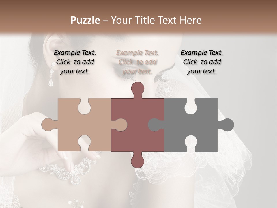 Engagement Bouquet Art PowerPoint Template