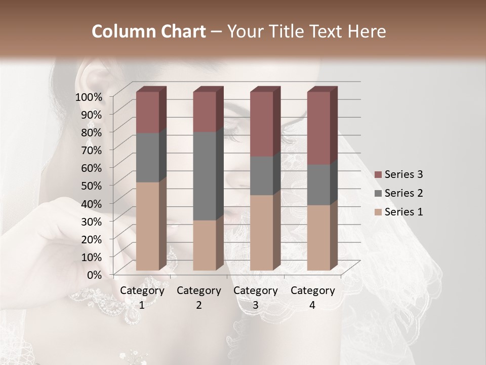 Engagement Bouquet Art PowerPoint Template