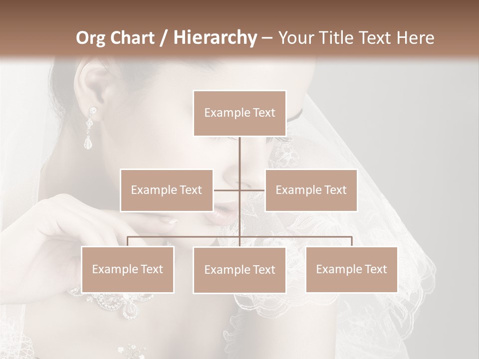 Engagement Bouquet Art PowerPoint Template