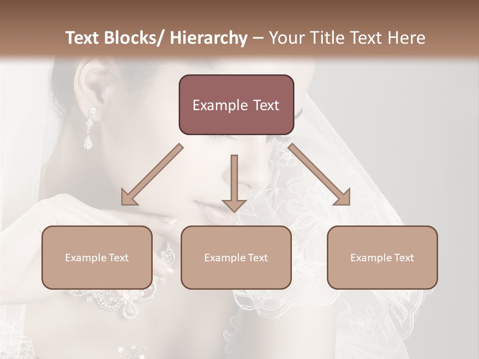 Engagement Bouquet Art PowerPoint Template