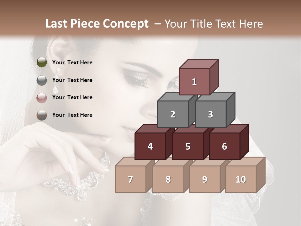 Engagement Bouquet Art PowerPoint Template