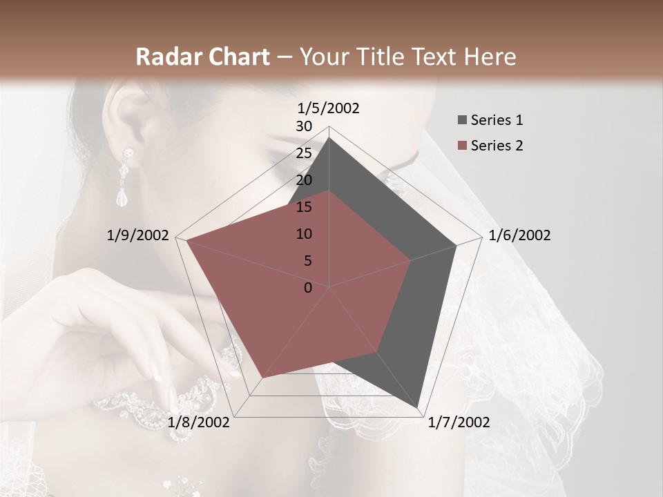 Engagement Bouquet Art PowerPoint Template
