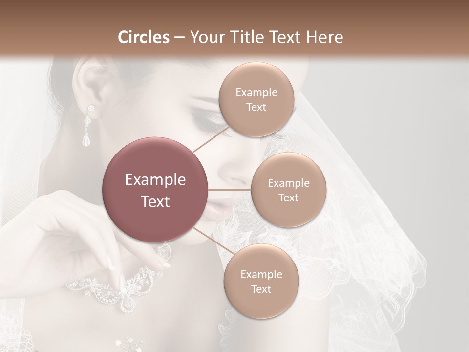 Engagement Bouquet Art PowerPoint Template