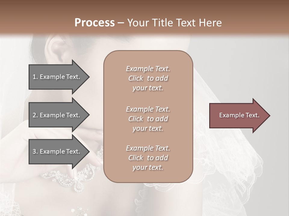Engagement Bouquet Art PowerPoint Template