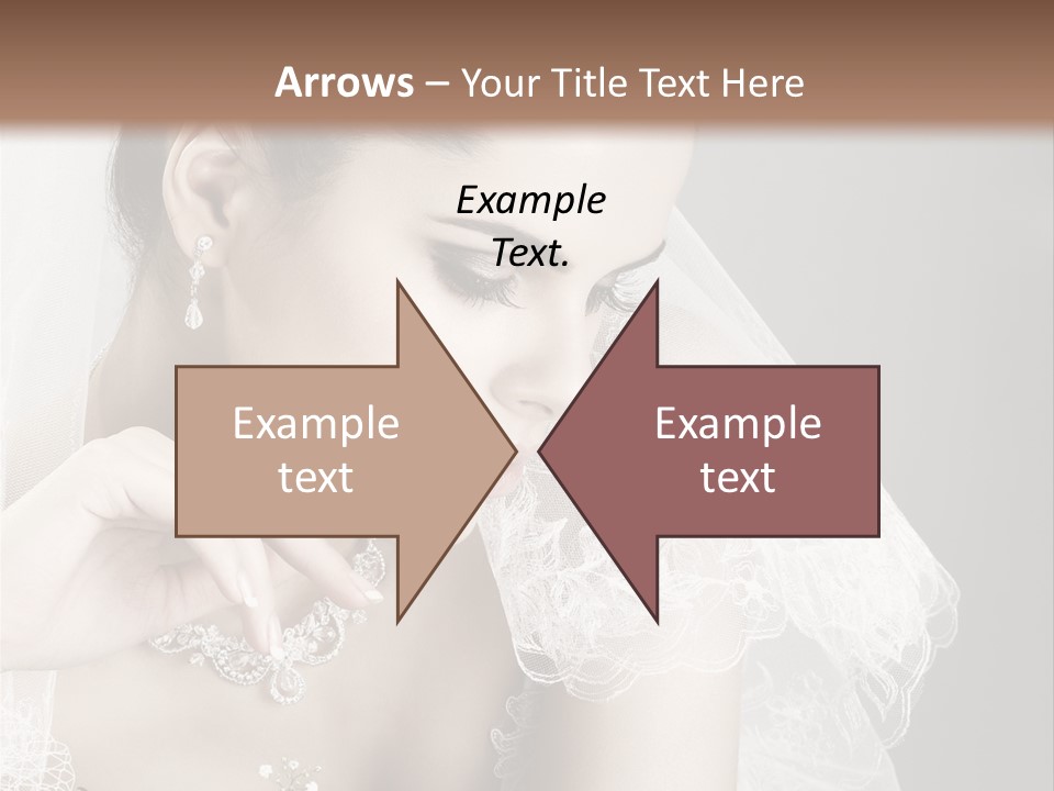 Engagement Bouquet Art PowerPoint Template