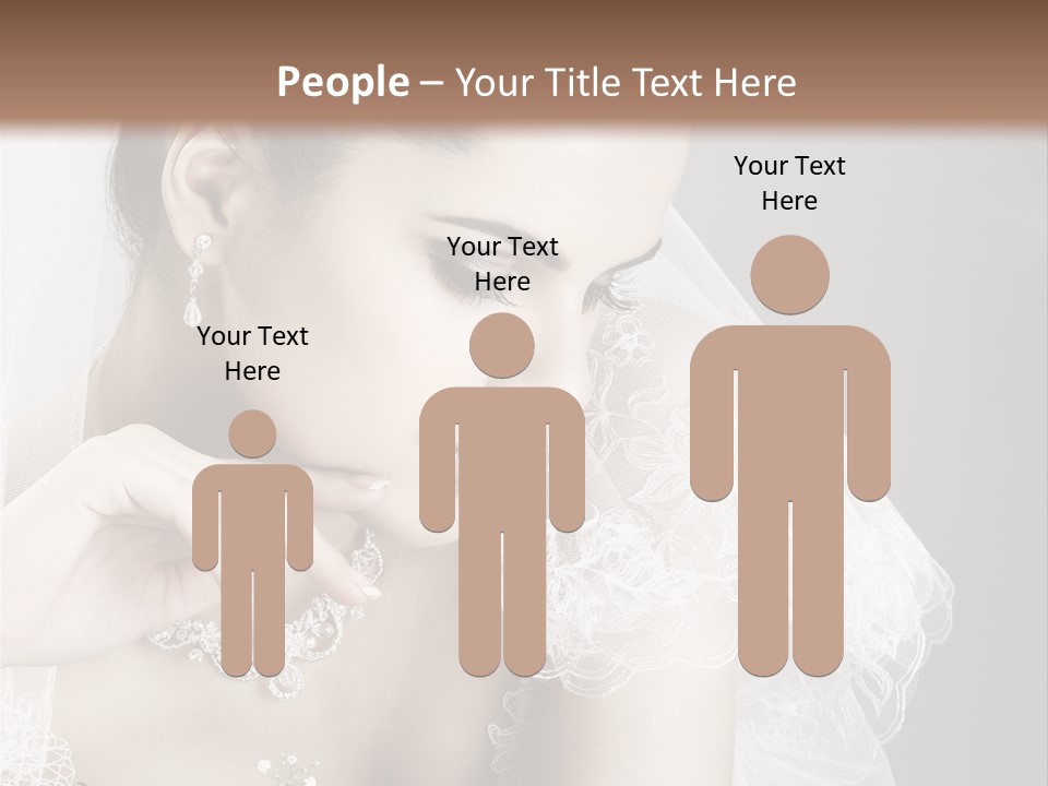 Engagement Bouquet Art PowerPoint Template