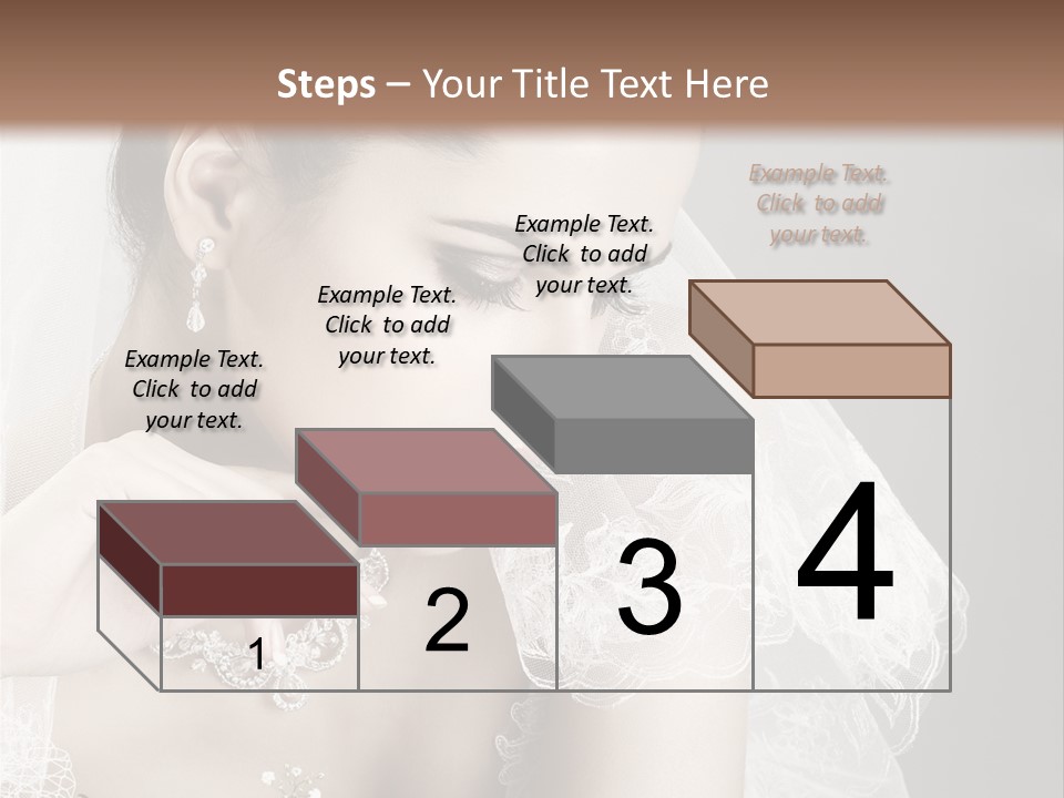 Engagement Bouquet Art PowerPoint Template