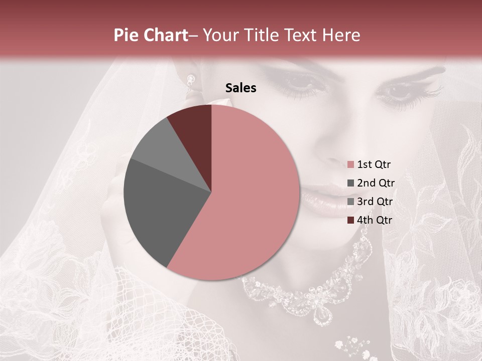 Human Portrait Winter PowerPoint Template