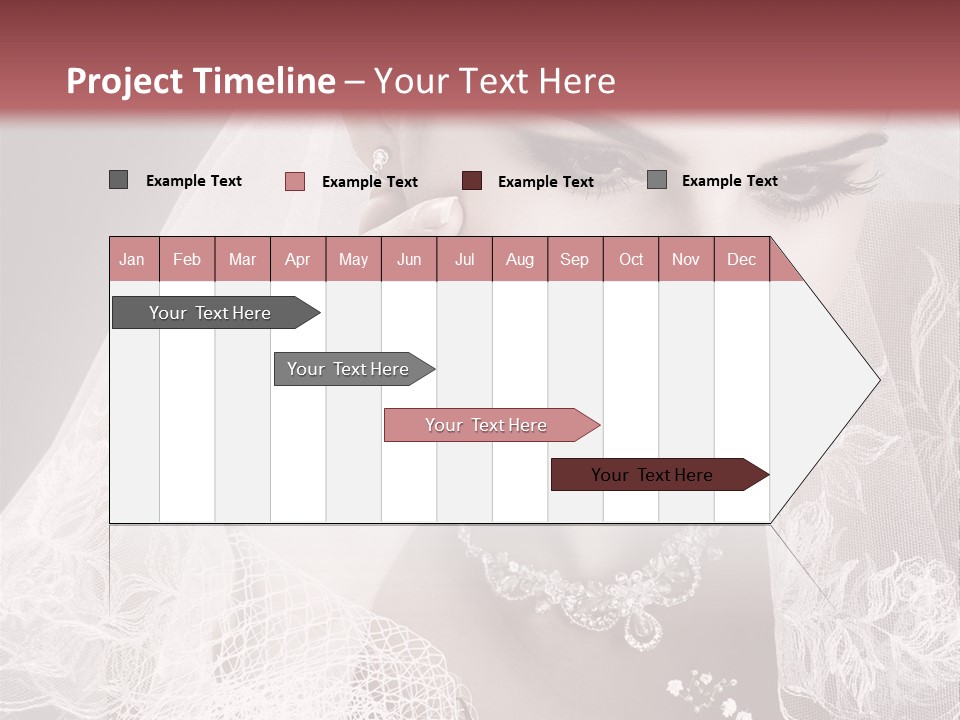 Human Portrait Winter PowerPoint Template
