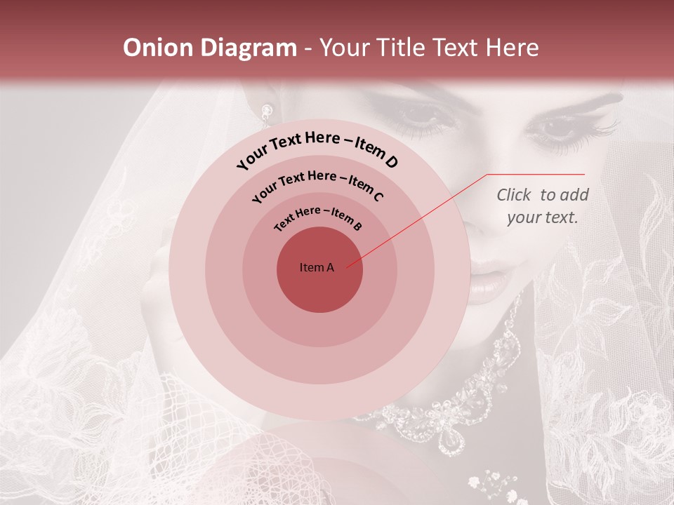 Human Portrait Winter PowerPoint Template