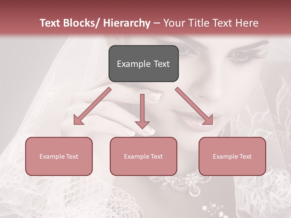 Human Portrait Winter PowerPoint Template