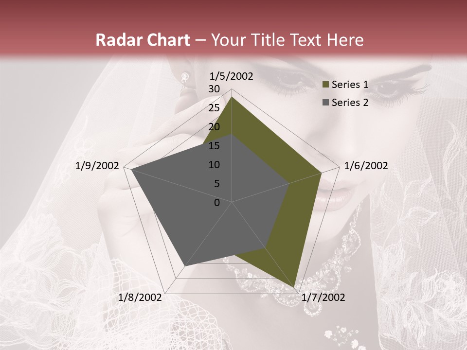 Human Portrait Winter PowerPoint Template