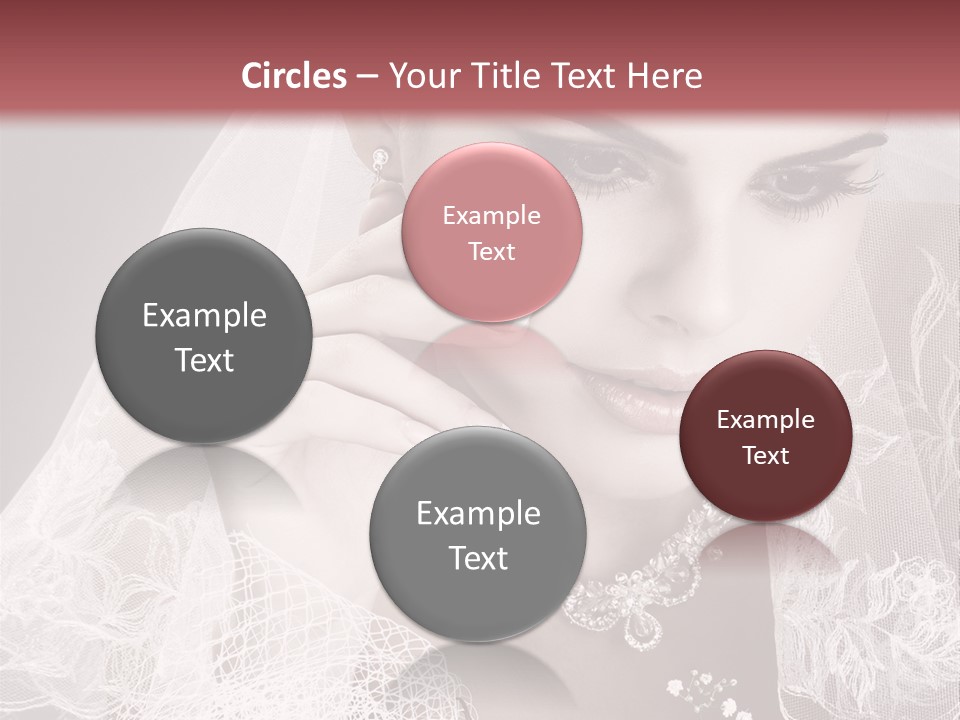 Human Portrait Winter PowerPoint Template