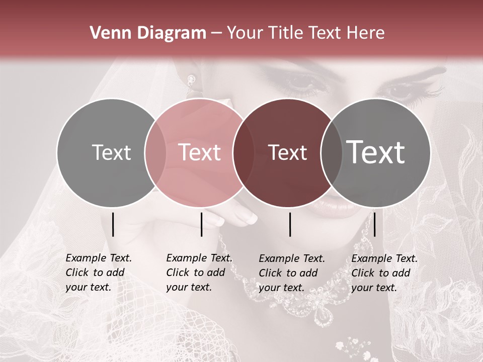 Human Portrait Winter PowerPoint Template