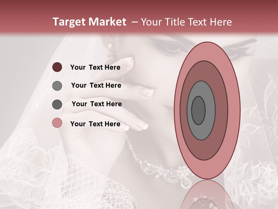 Human Portrait Winter PowerPoint Template