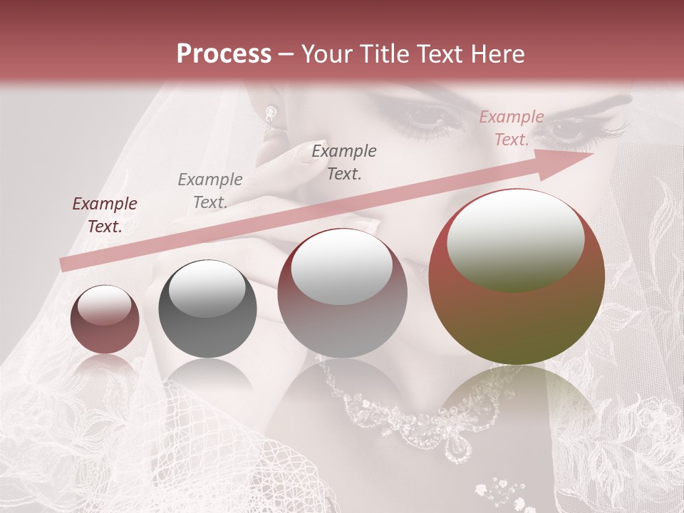 Human Portrait Winter PowerPoint Template