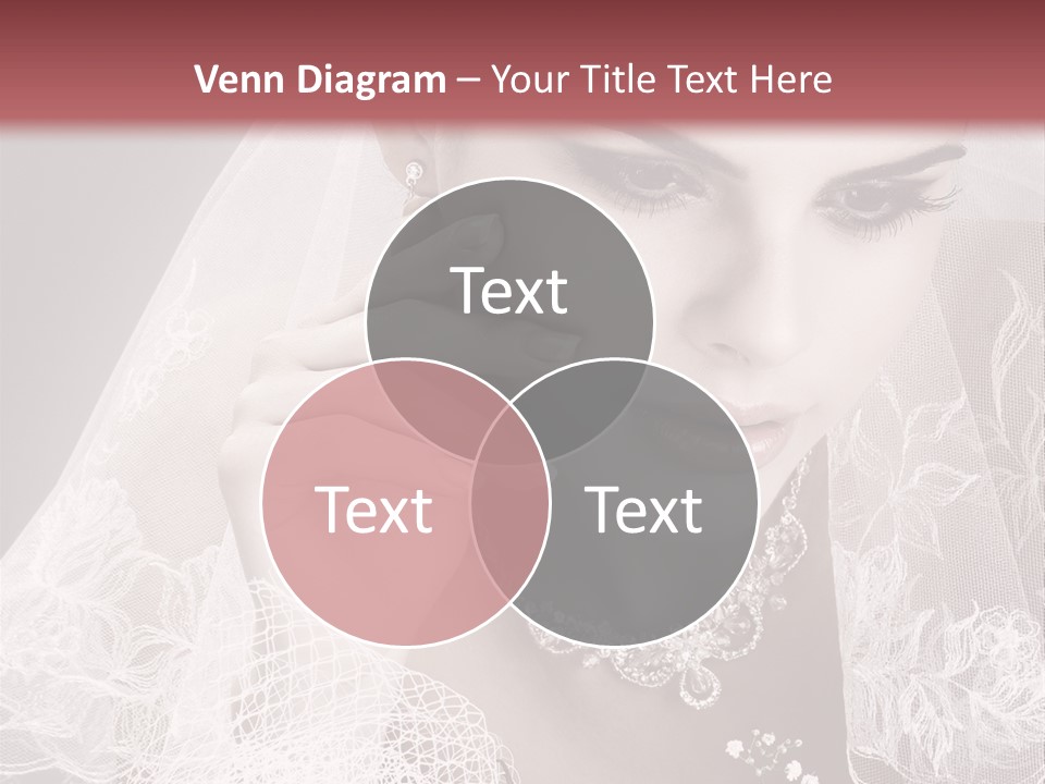 Human Portrait Winter PowerPoint Template