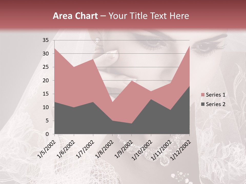 Human Portrait Winter PowerPoint Template