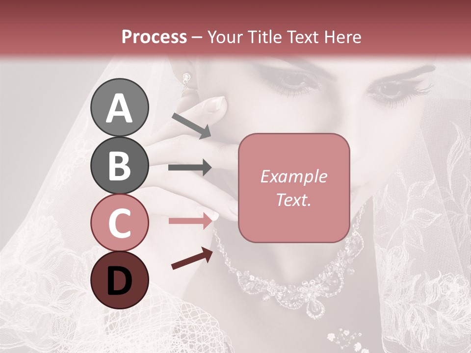 Human Portrait Winter PowerPoint Template