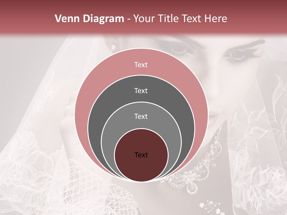 Human Portrait Winter PowerPoint Template