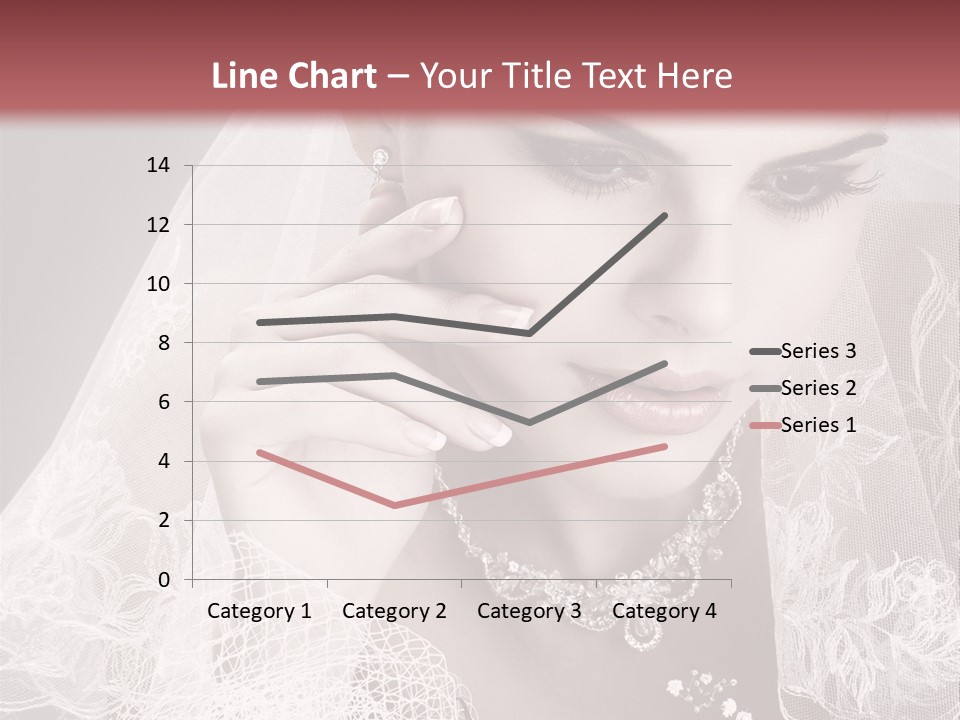 Human Portrait Winter PowerPoint Template