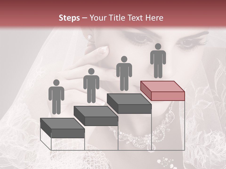 Human Portrait Winter PowerPoint Template