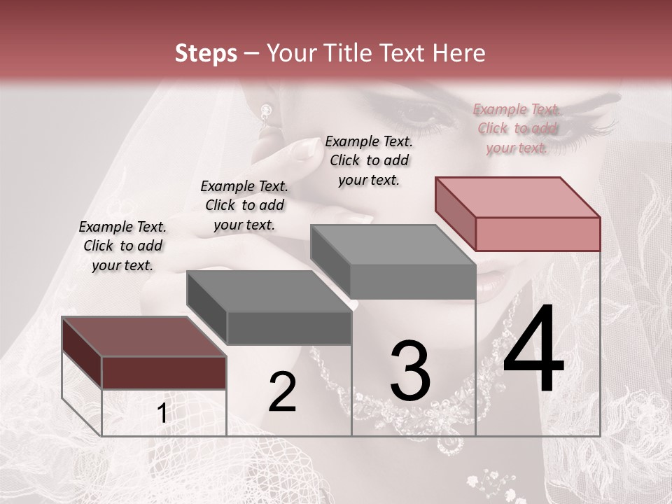 Human Portrait Winter PowerPoint Template