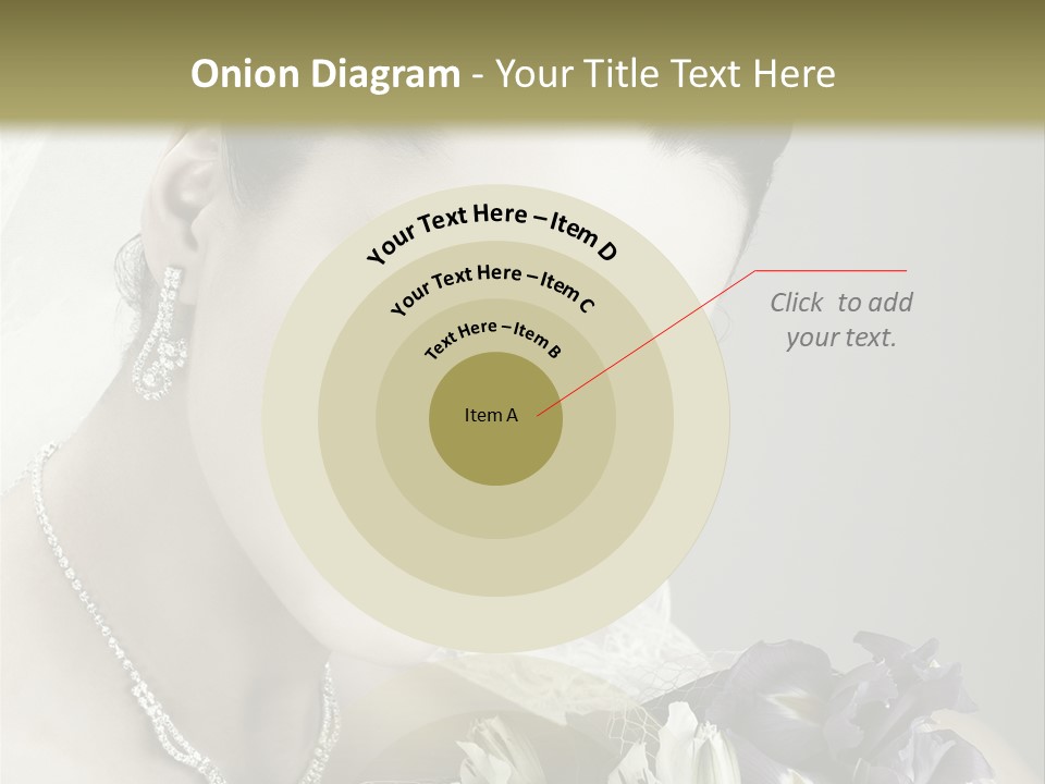 Female Flowers Winter PowerPoint Template