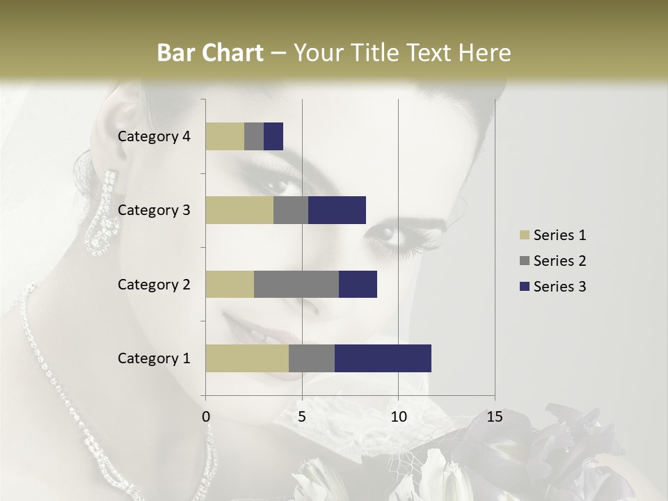 Female Flowers Winter PowerPoint Template