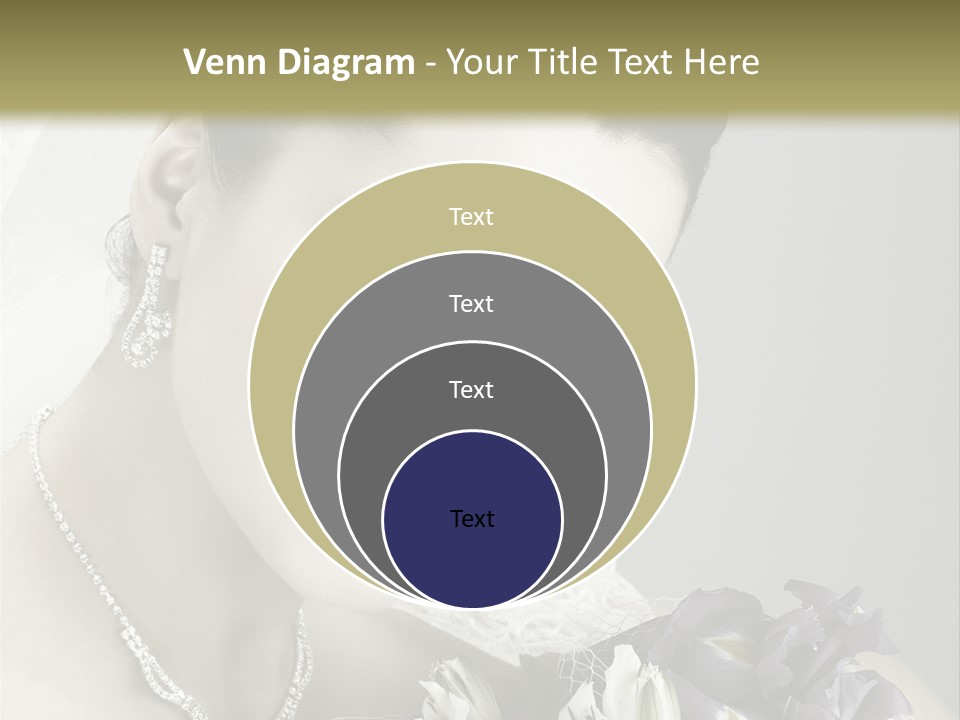 Female Flowers Winter PowerPoint Template