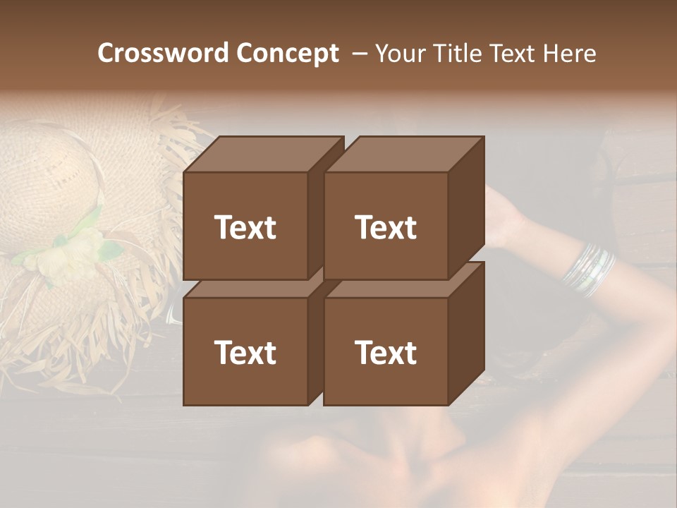 Exterior Lady Y PowerPoint Template