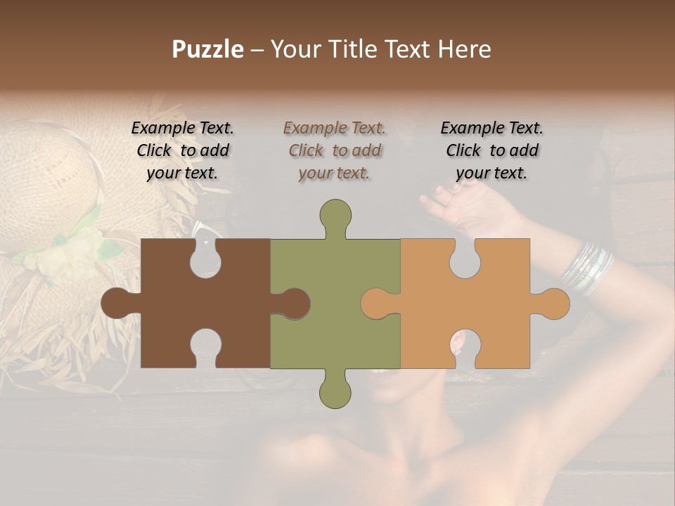 Exterior Lady Y PowerPoint Template