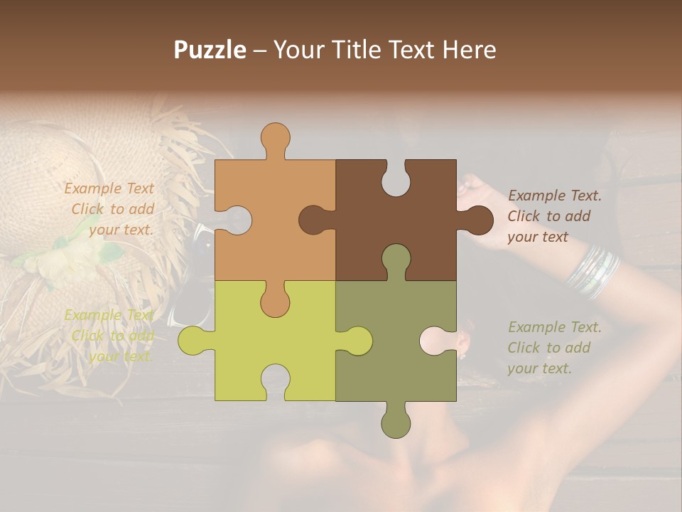 Exterior Lady Y PowerPoint Template