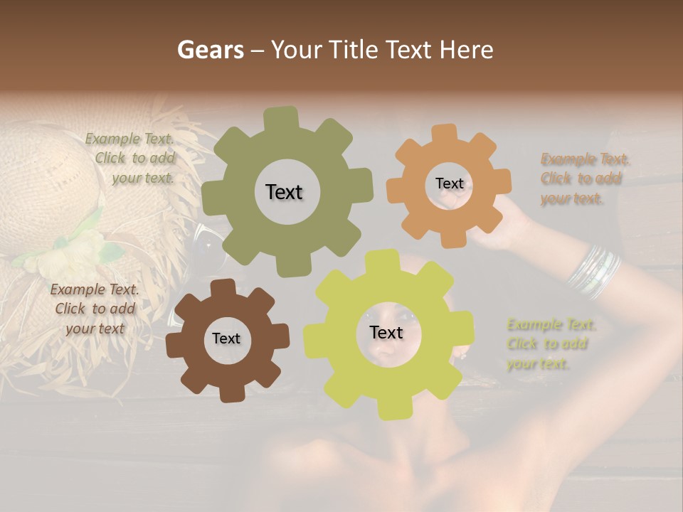 Exterior Lady Y PowerPoint Template