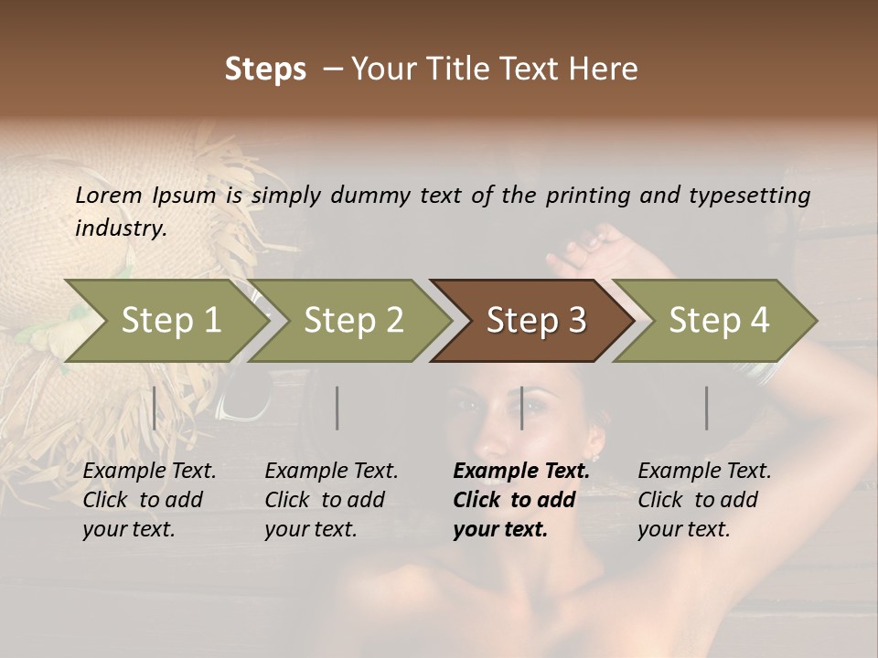 Exterior Lady Y PowerPoint Template