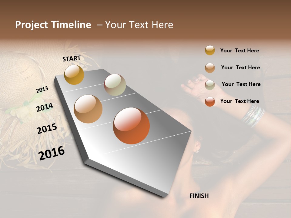 Exterior Lady Y PowerPoint Template