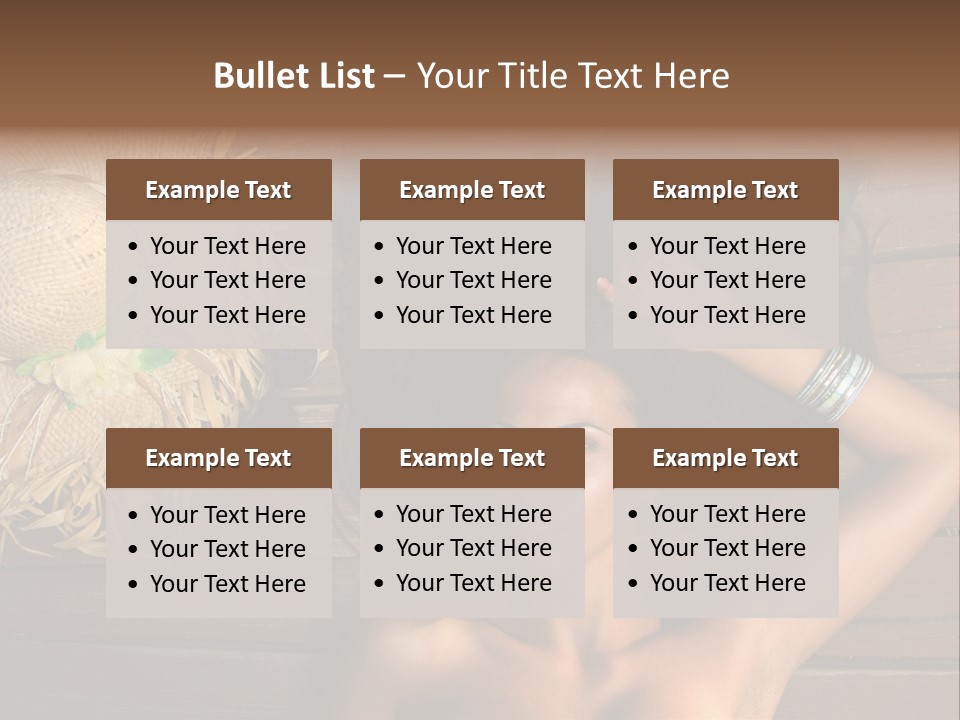 Exterior Lady Y PowerPoint Template