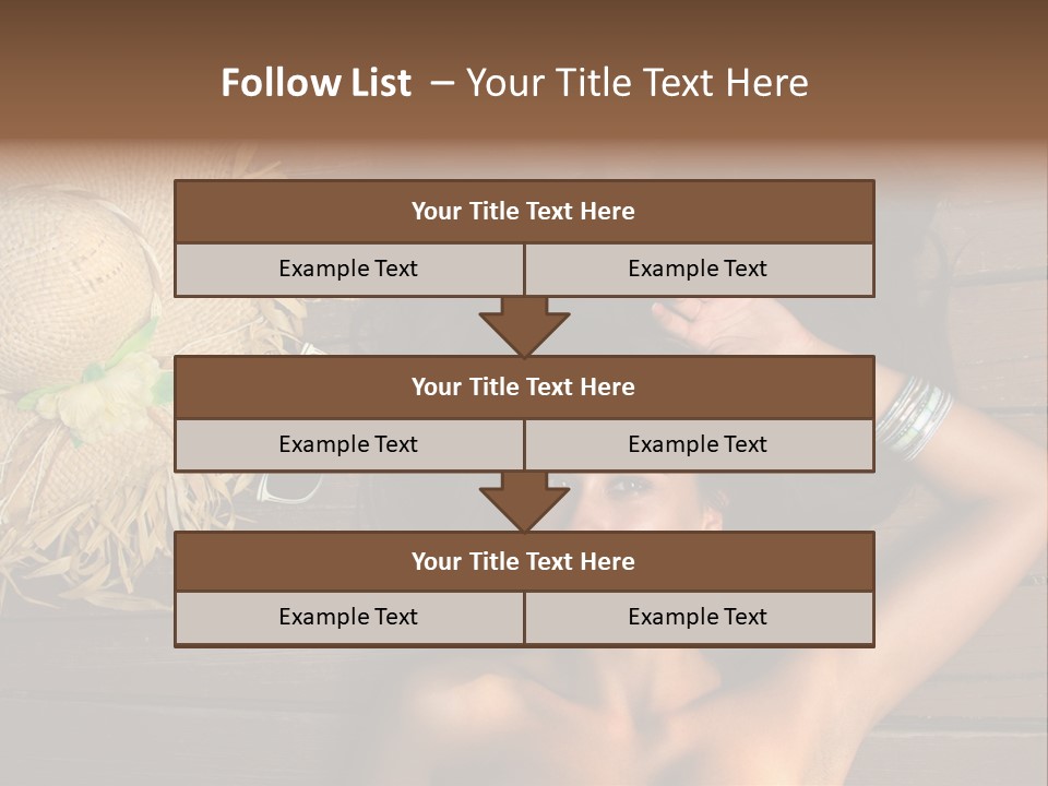 Exterior Lady Y PowerPoint Template