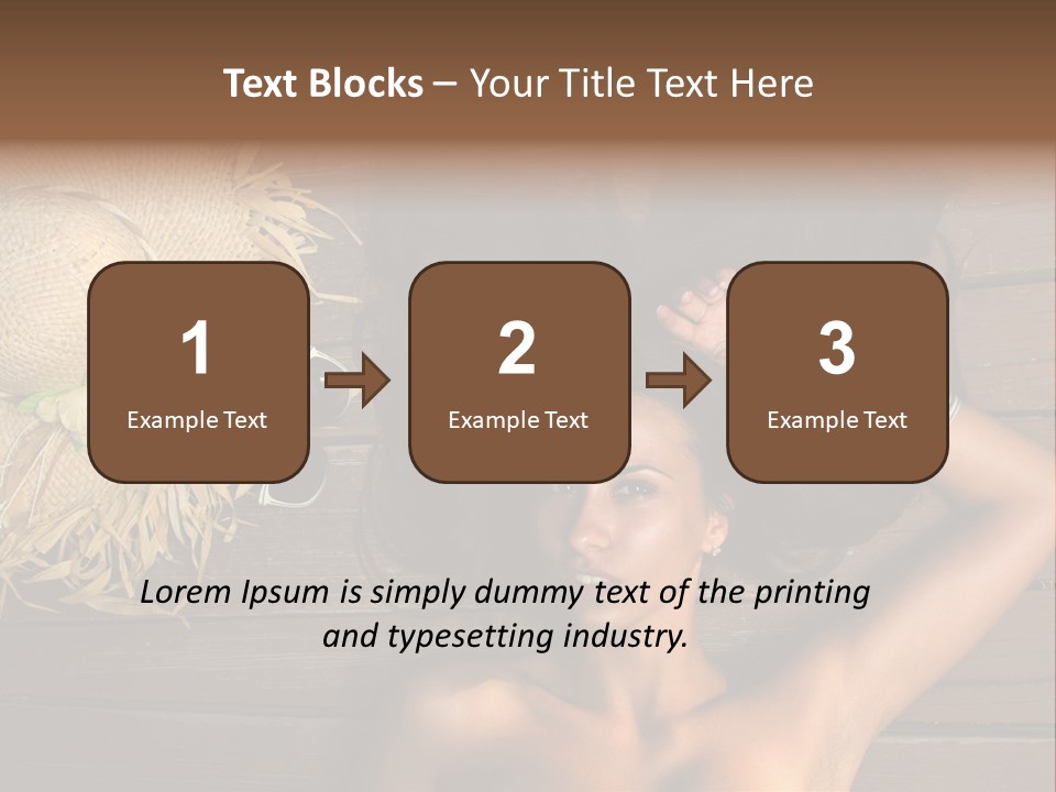 Exterior Lady Y PowerPoint Template