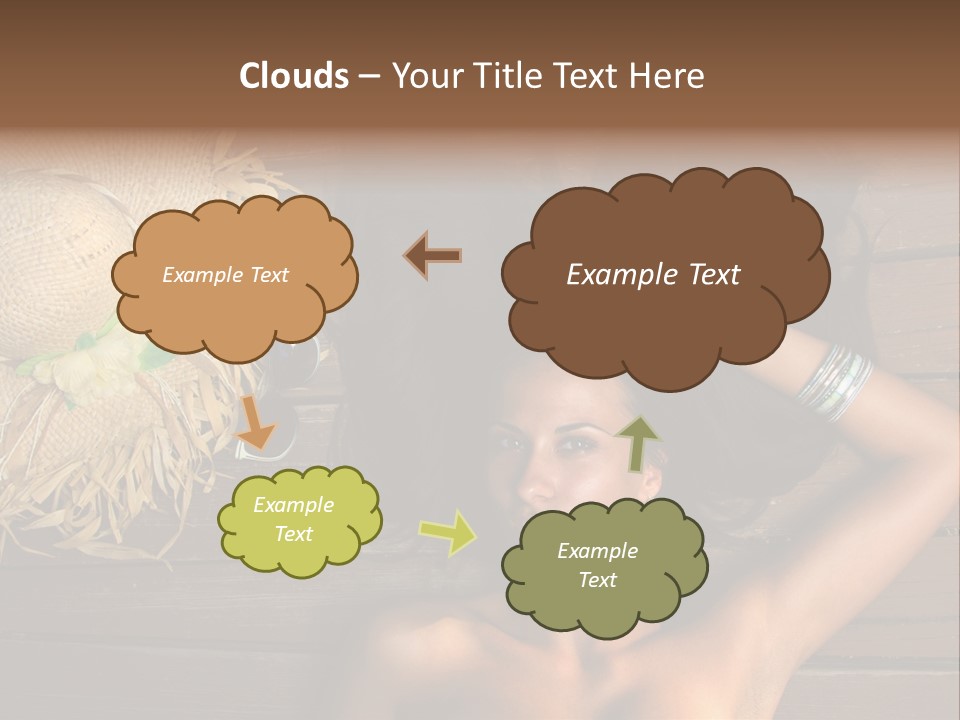 Exterior Lady Y PowerPoint Template