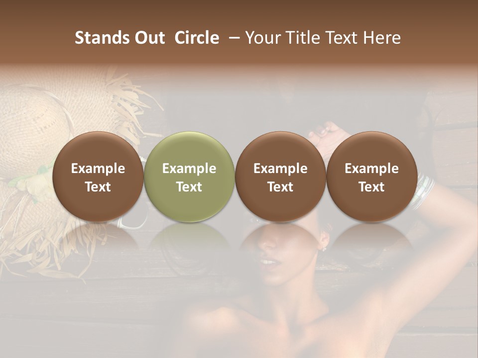 Exterior Lady Y PowerPoint Template