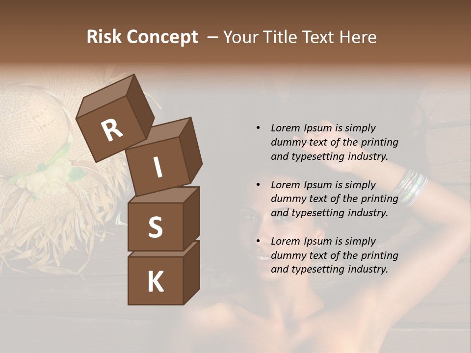 Exterior Lady Y PowerPoint Template