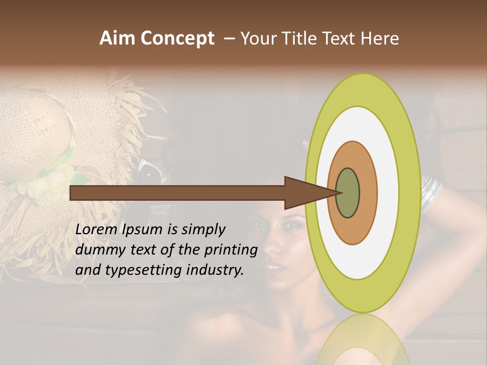 Exterior Lady Y PowerPoint Template