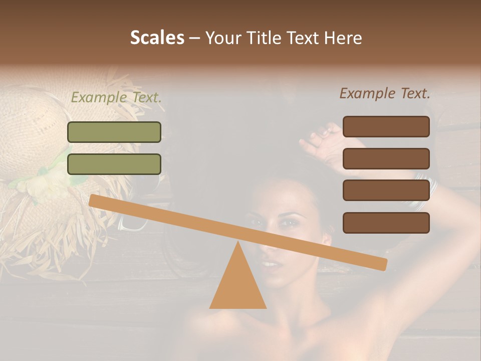 Exterior Lady Y PowerPoint Template