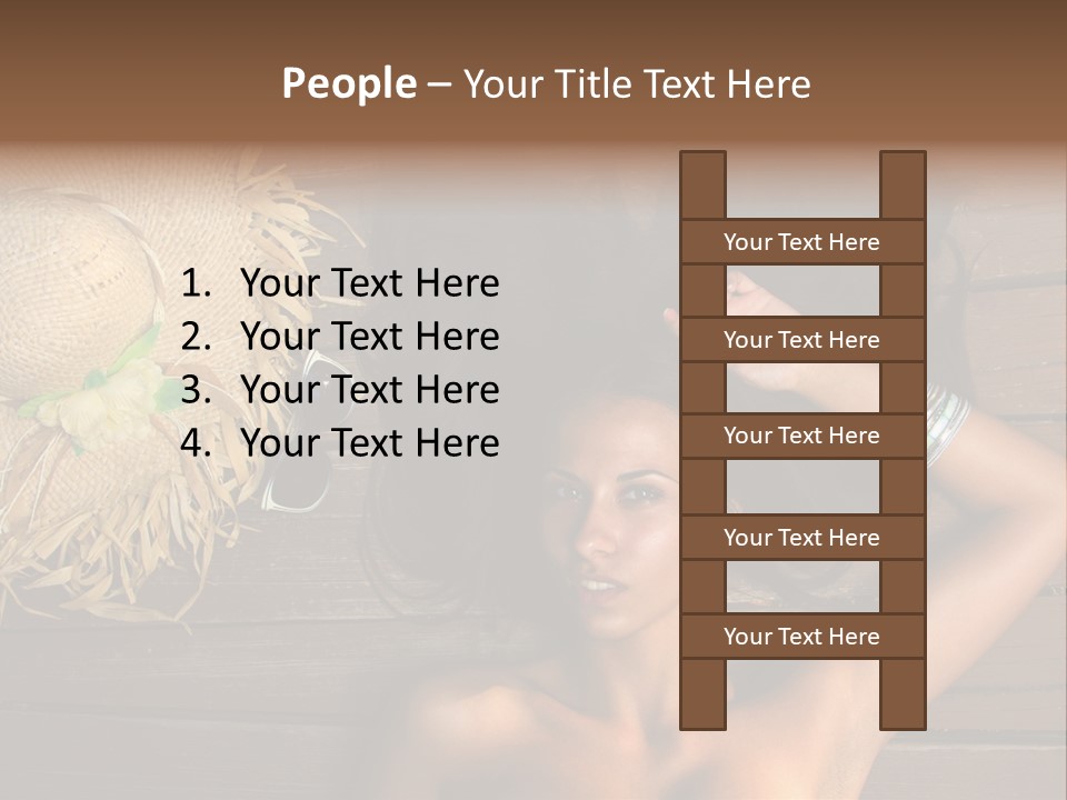 Exterior Lady Y PowerPoint Template
