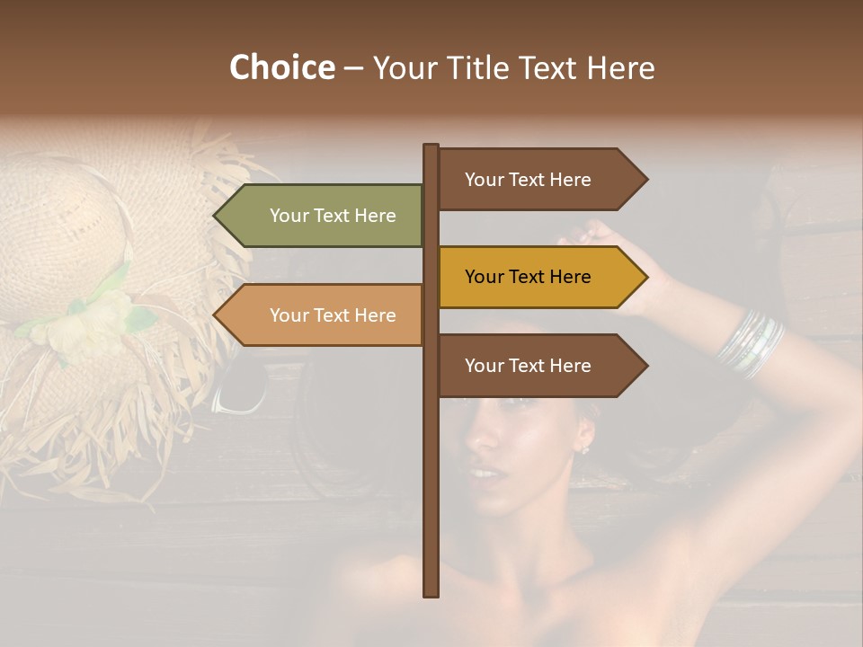 Exterior Lady Y PowerPoint Template