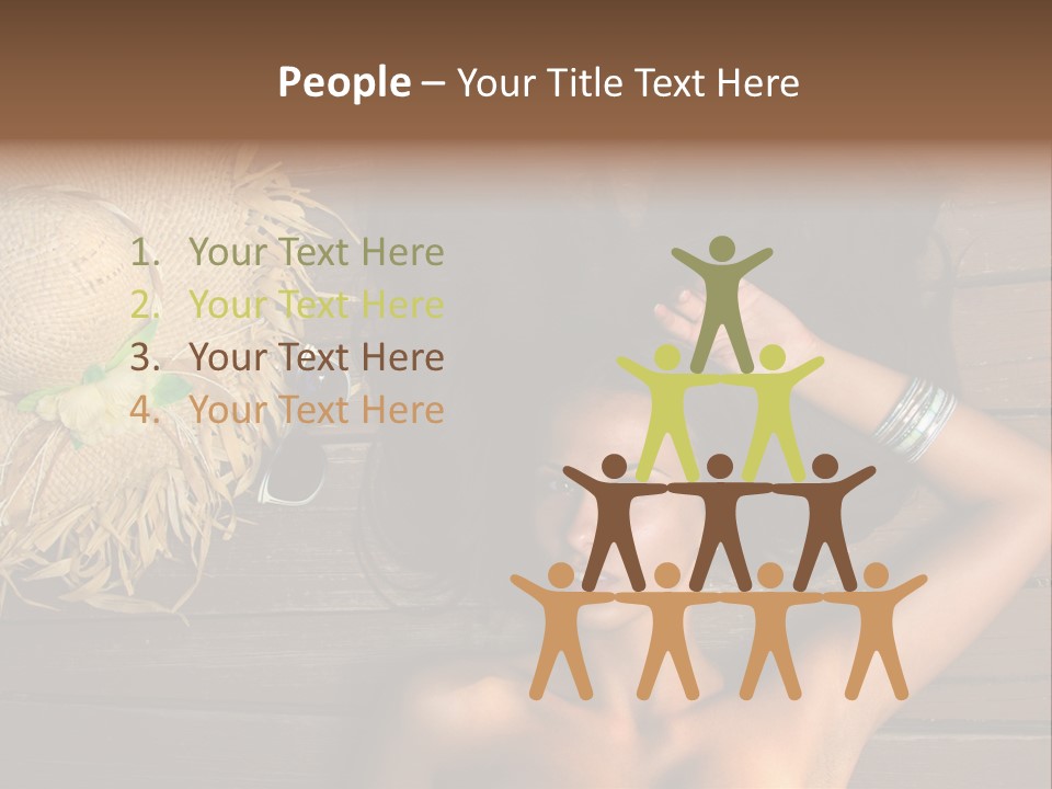 Exterior Lady Y PowerPoint Template