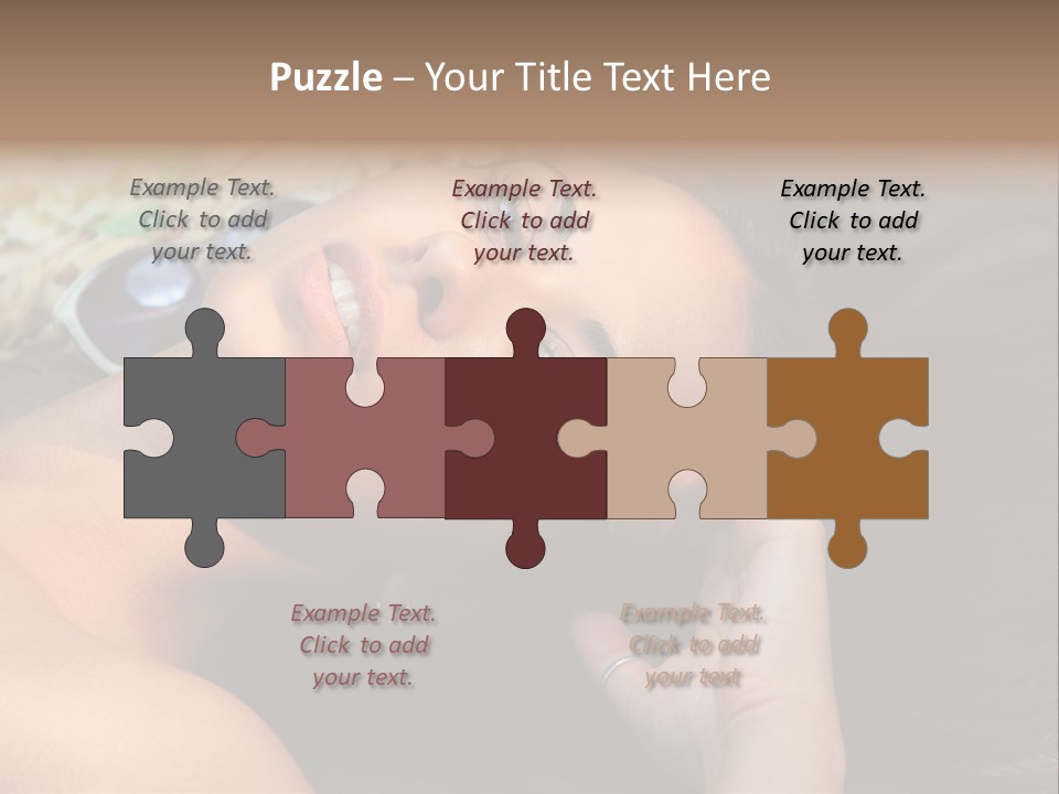 Beach Beauty Gorgeous PowerPoint Template