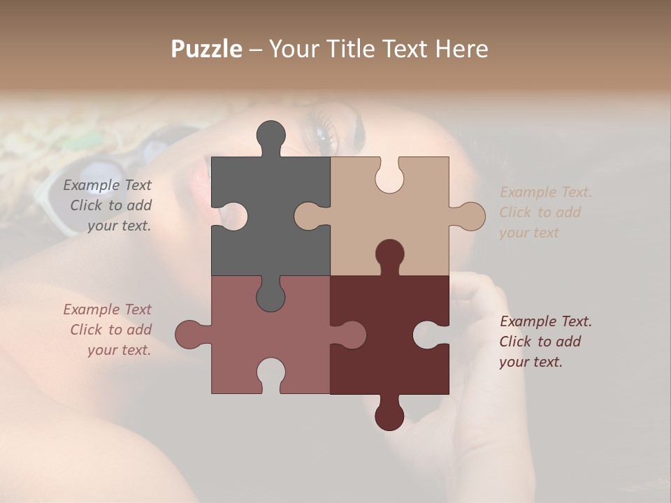 Beach Beauty Gorgeous PowerPoint Template