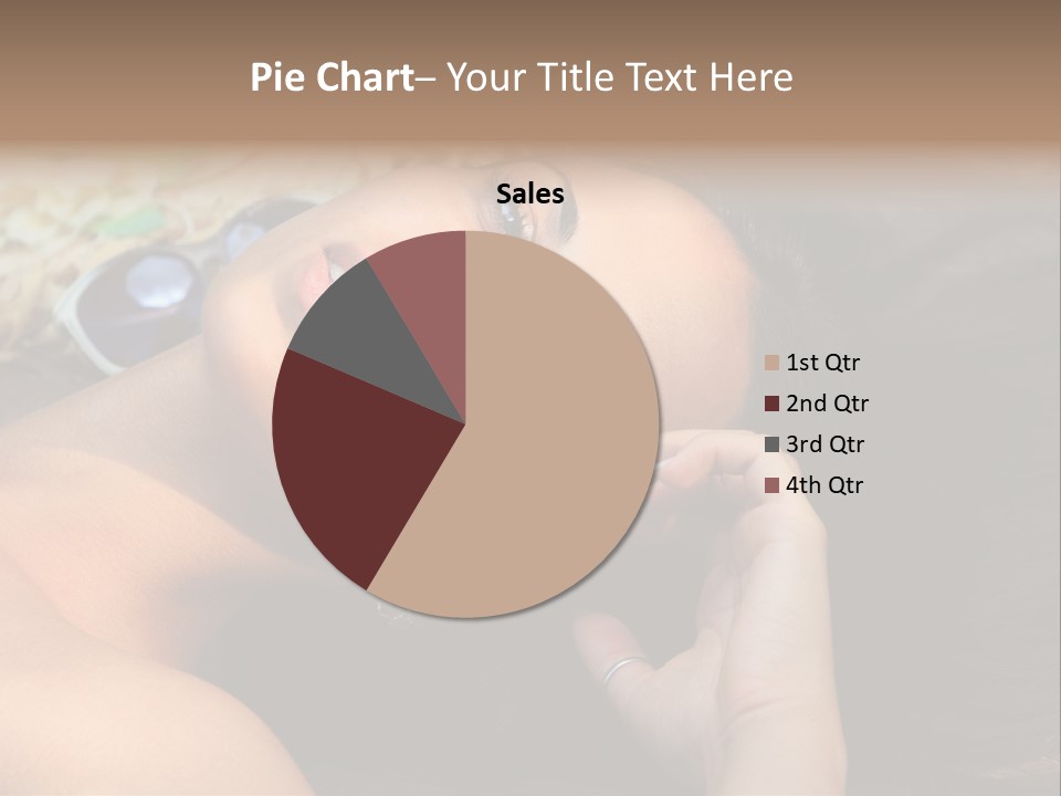 Beach Beauty Gorgeous PowerPoint Template